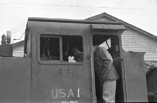 Conductors at head of train