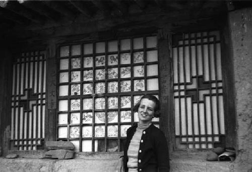 C. Tyler, window of peasant's hut, Wu Tang Kou