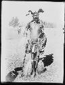 Zulu warrior with armament