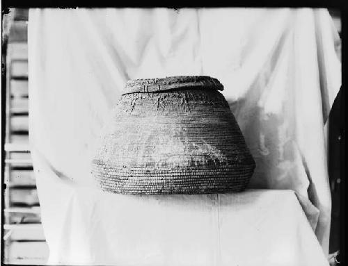 Conical Basket with Cover