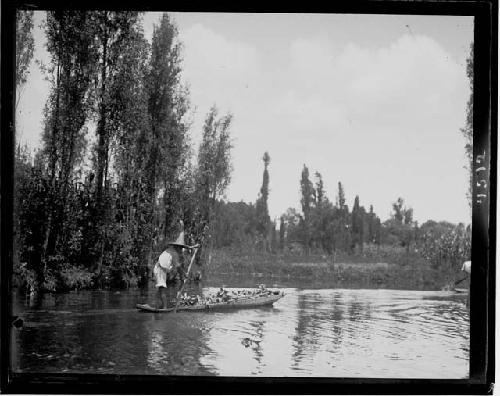 Man in boat