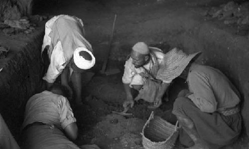 Excavation of Ashakar cave sites