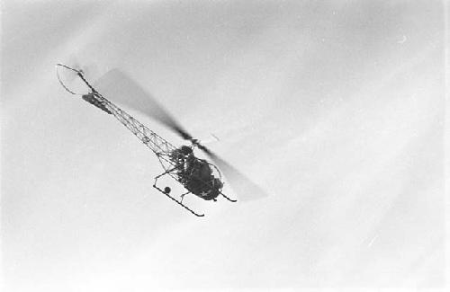 Chopper in flight