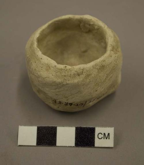 Plain pottery miniature jar