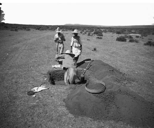 Excavation of Ashakar cave sites