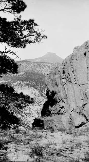 Chupadero ruin, Pajarito plateau, New Mexico