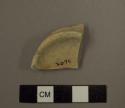 Ring base potsherd