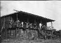 Rural Home with livestock and people