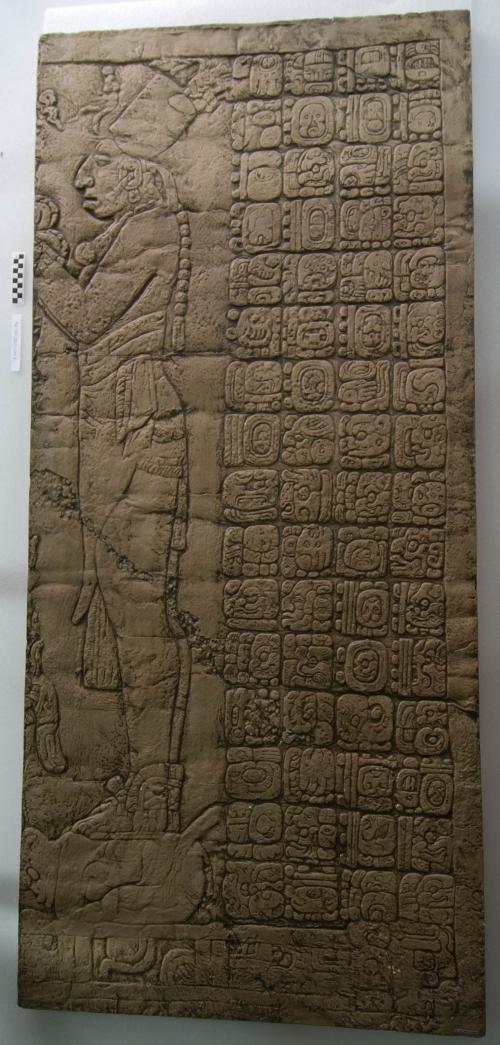 Cast of part of the Tablet of the Sun, one of three panels