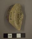 Ring base potsherd