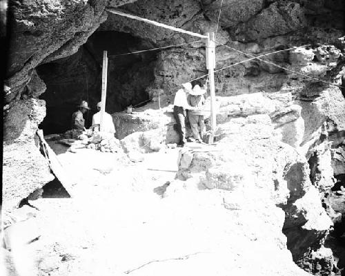 Excavation of Ashakar cave sites