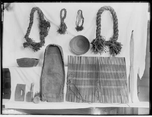 Armor, Cedar Bark Neck Rings