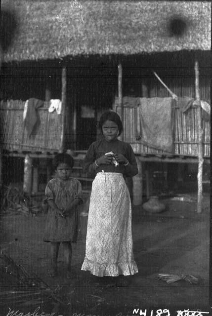 Two young girls