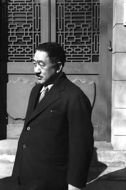 General Doihara, standing outdoors