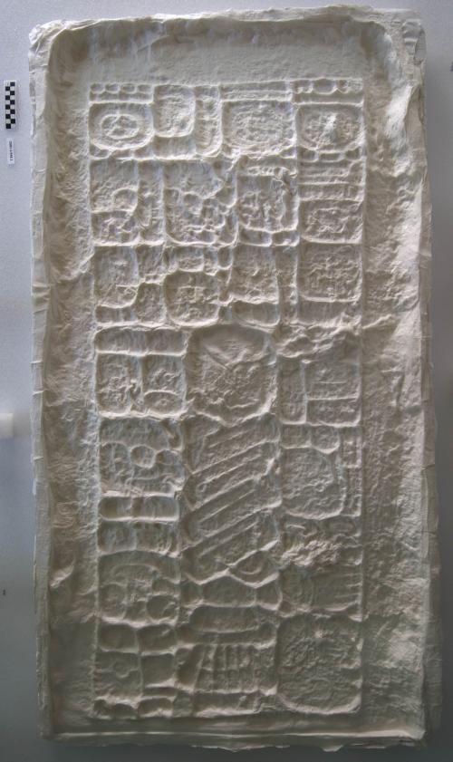 Mould, paper mould from cast 2001.1.448, Stela 8