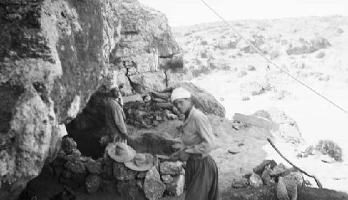 Excavation of Ashakar cave sites