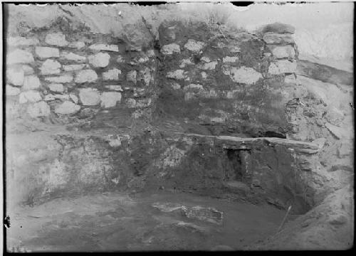 Interior of Kiva in Surface Ruin