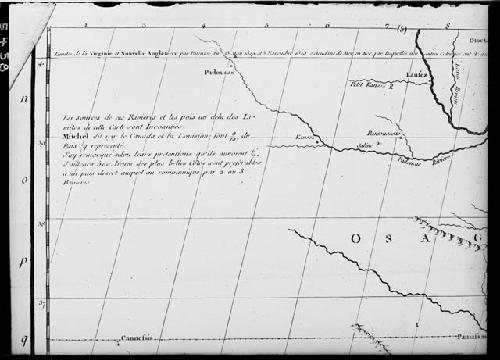 Portion of Mitchell Le Rouge Map, 1777