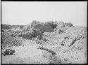 Northeast face of the tomb of the mass. Block of funeral chambers, Rivero group