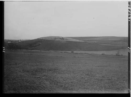 Northeast slope of quarry