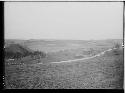 Northeast slope and valley below - old lake bottom