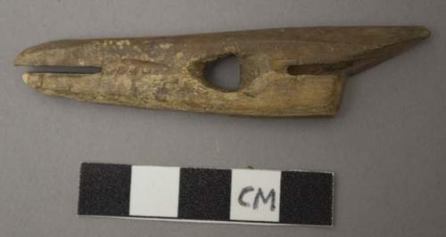 Ivory harpoon head of Recent Prehistoric type B