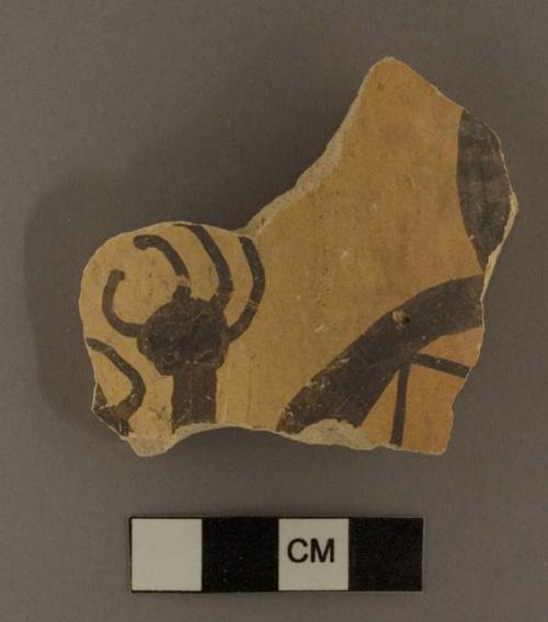 Zoomorphic potsherd