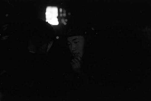 Portrait of young boy wearing hat