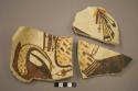 Selected polychrome potsherds