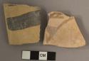 6 complete potsherds