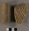 4 selected potsherds