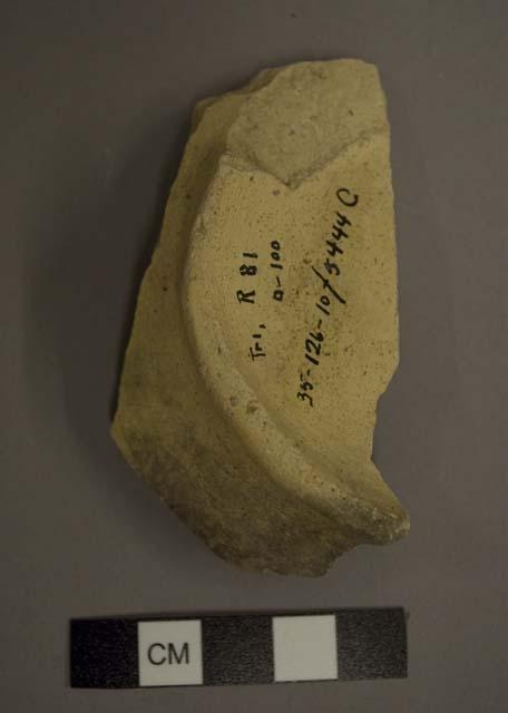 Ring base plain potsherd