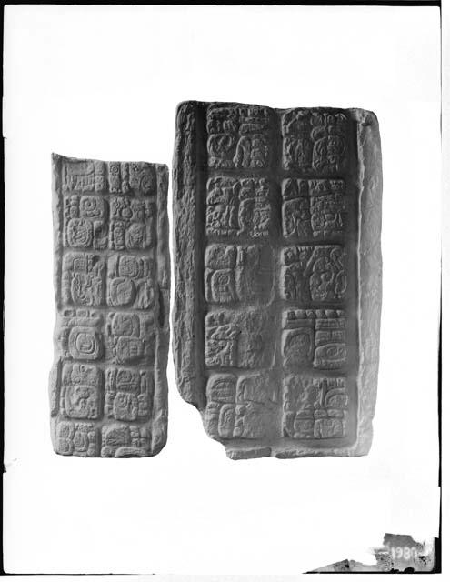 Small Slabs With Glyphs