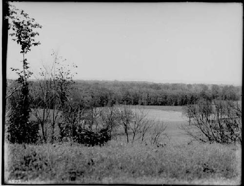 Northeast from Top of Mound