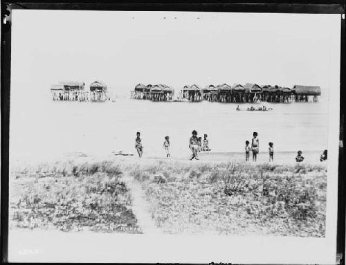 Marine village near Port Moresby