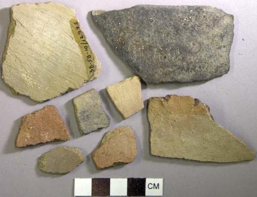 Sherds of navajo utility ware