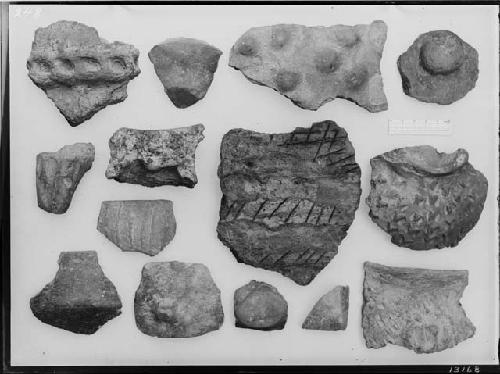 Pottery; Trench A extension; Subhumus; 40-50 subhumus to culture level