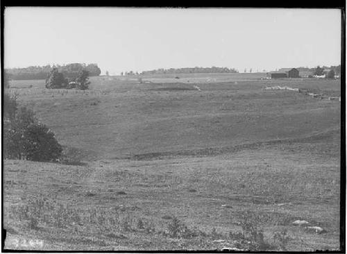 Village site from high hill - Durfee Site