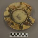 San Bernardino polychrome pottery plate