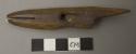 Ivory harpoon head of Recent Prehistoric type B