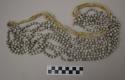 Seed necklaces or bandoleers