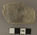 Sherd from miniature pottery bowl