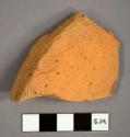 Ceramic sherd, redware