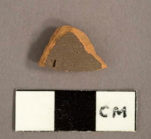 Ceramic sherds, red earthenware