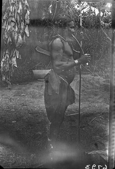 Man wearing traditional clothing
