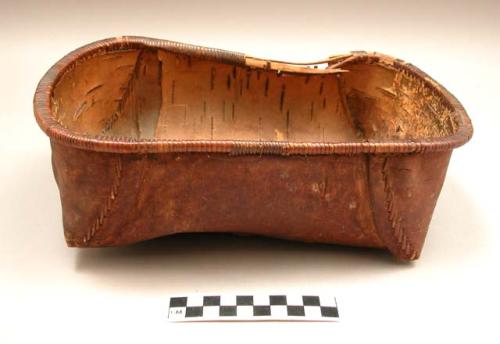 Bark basket, damaged