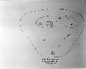 Survey drawing, site I, plan of excavation