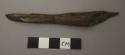 Ivory harpoon, incised & perforated