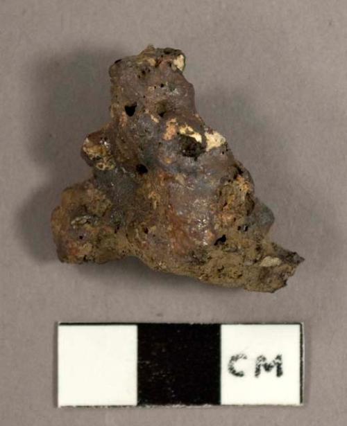 Fragment of slag