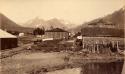 Sitka, Alaska from steamer;  Russian cathedral burned in 1960s: Since re-built